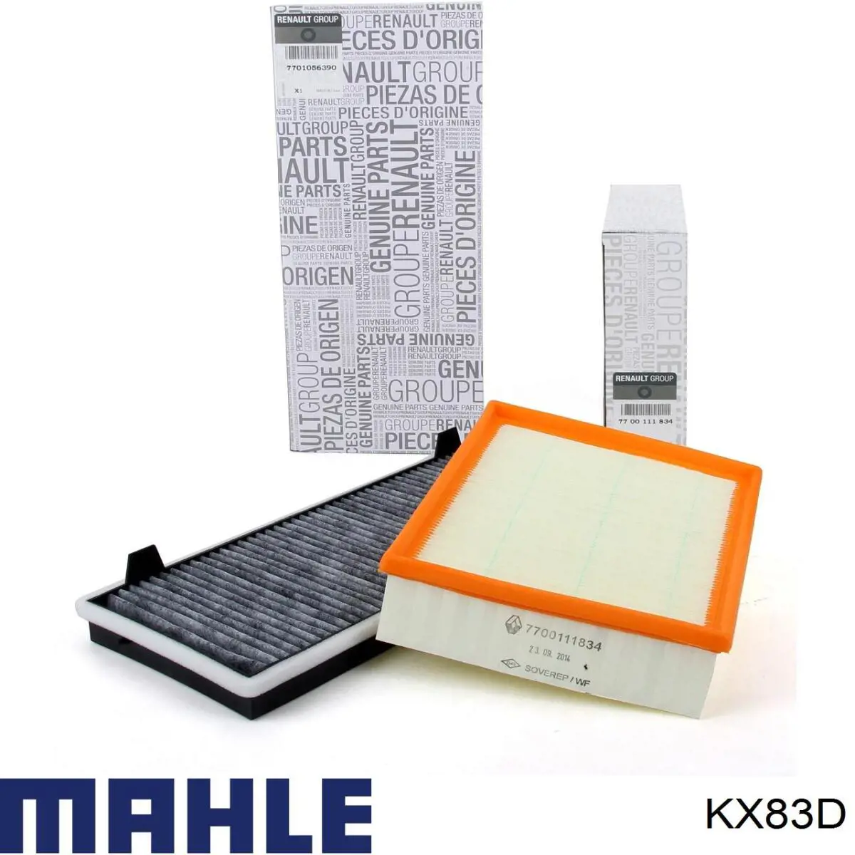 Фільтр тонкого очищення палива Mahle Original KX83D ціна, від 5.79 USD