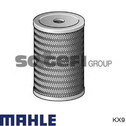 Паливний фільтр KX9 Mahle Original