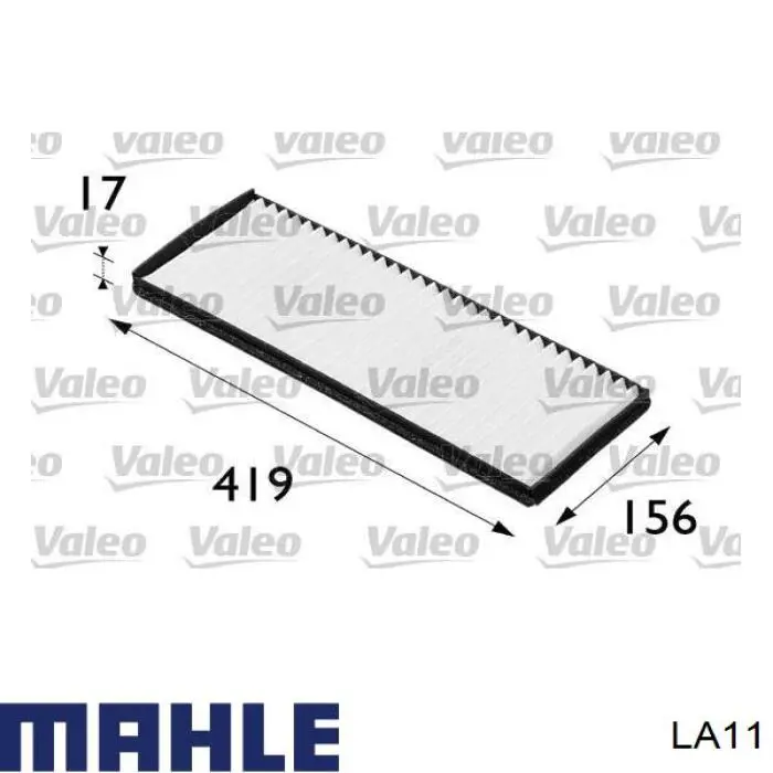 Купити LA11 Mahle Original Фільтр салону вугільний