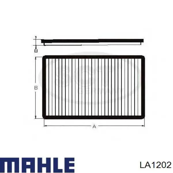 Фільтр салону LA1202 Mahle Original