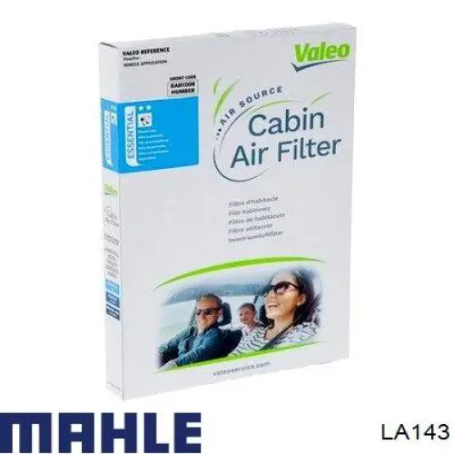 Купити LA143 Mahle Original Фільтр салону вугільний