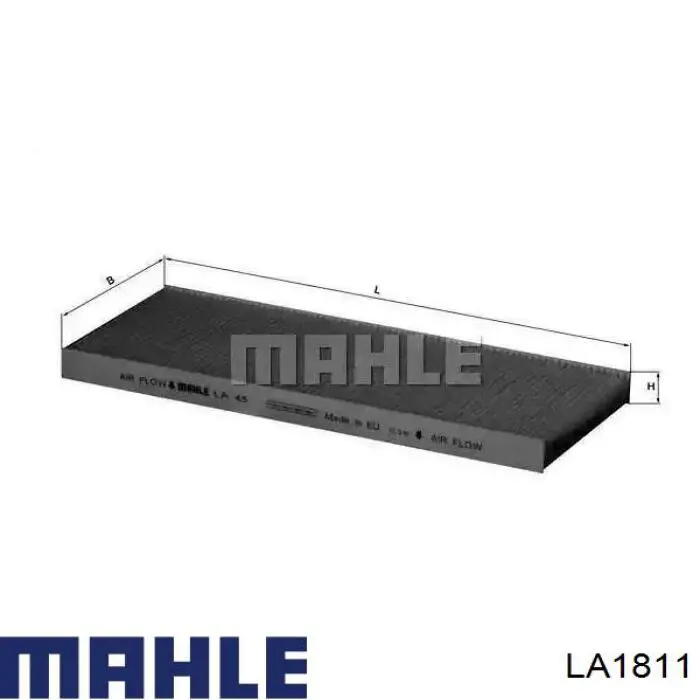 Фільтр салону LA1811 Mahle Original