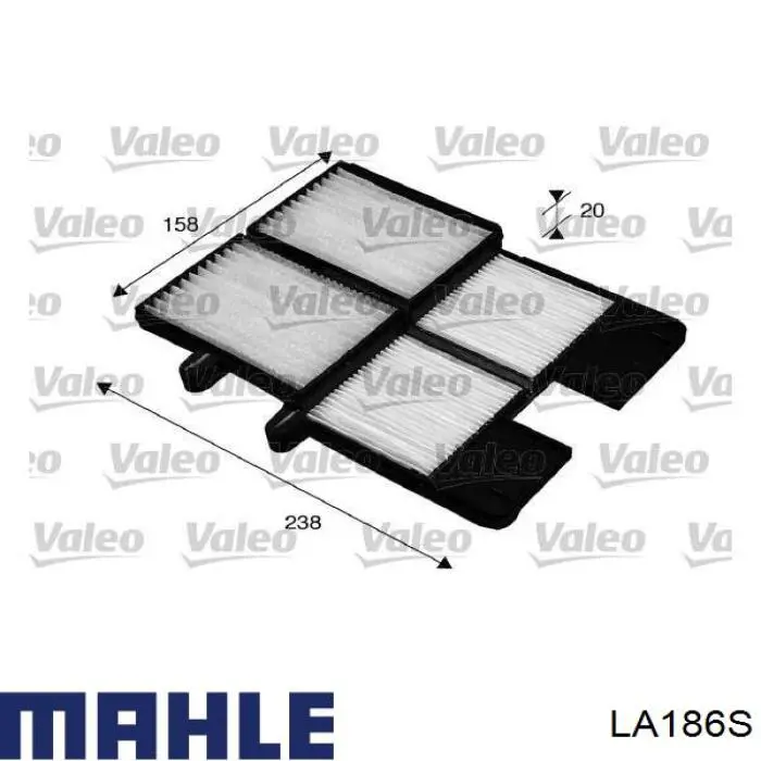 Повітряний фільтр салону Mahle Original LA186S