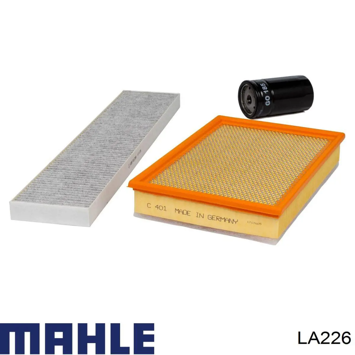 Купити LA226 Mahle Original Фільтр салону вугільний
