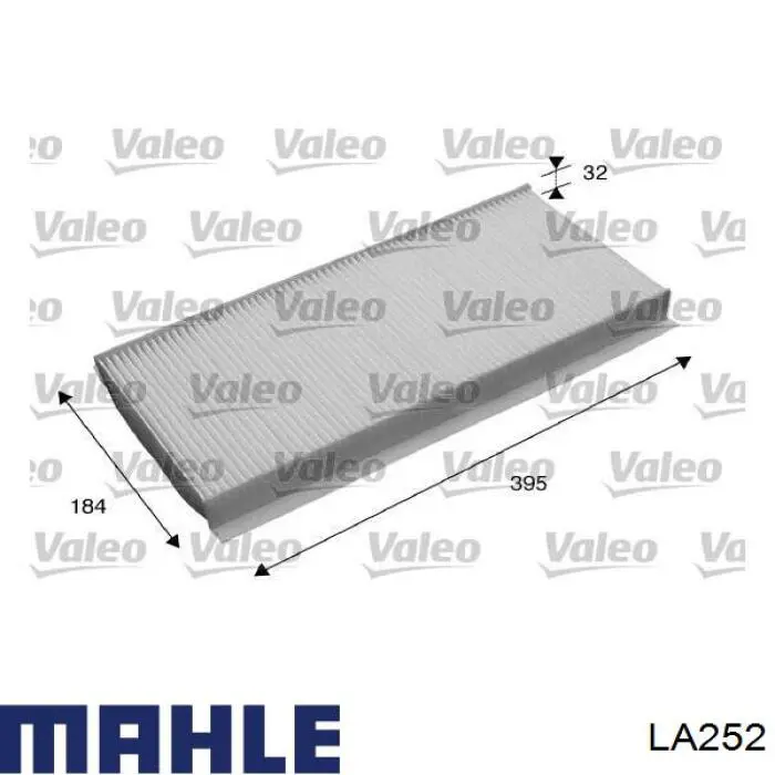 Купити LA252 Mahle Original Фільтр салону вугільний