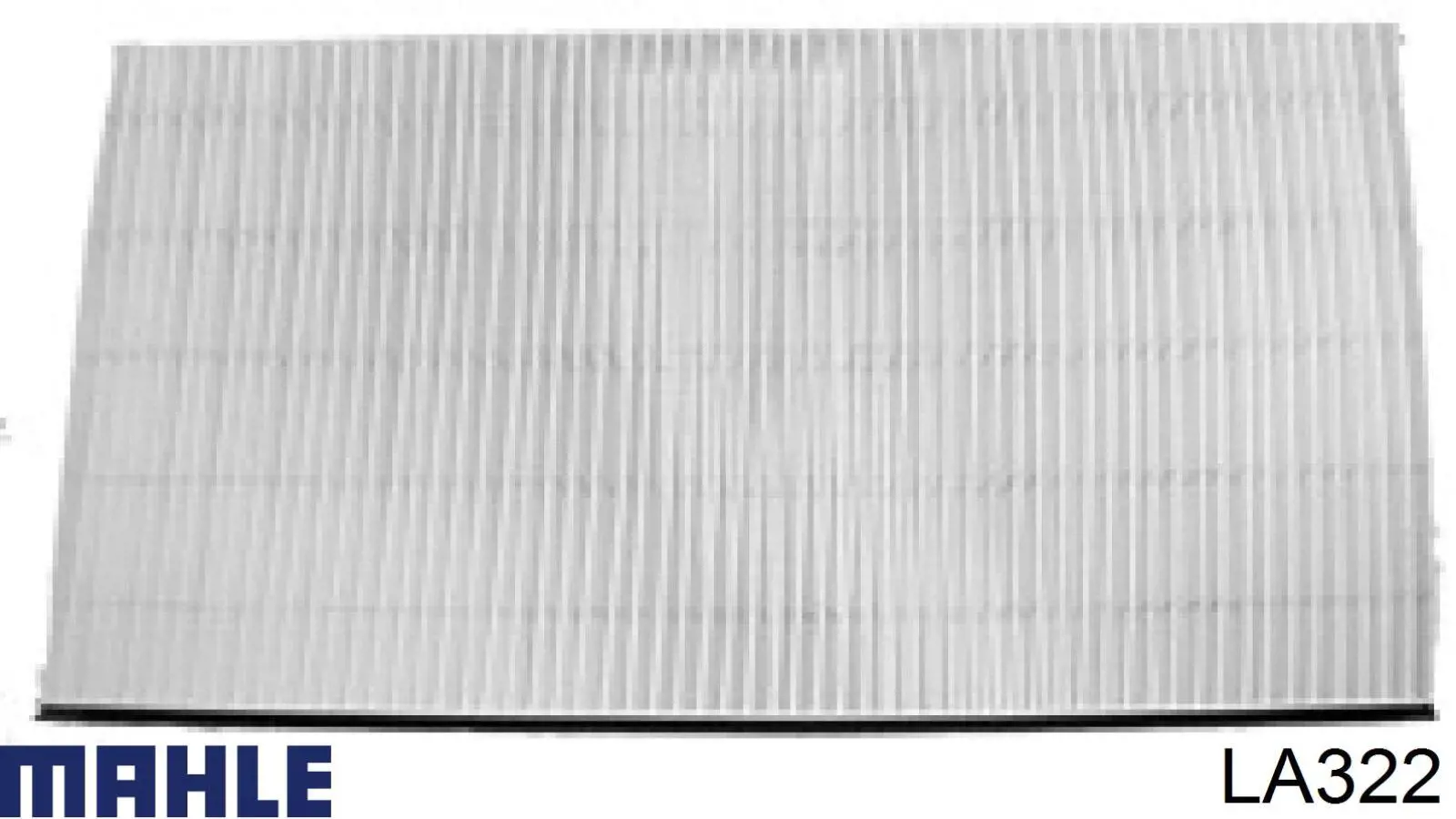 LA322 Mahle Original Внутрішньосалонний фільтр