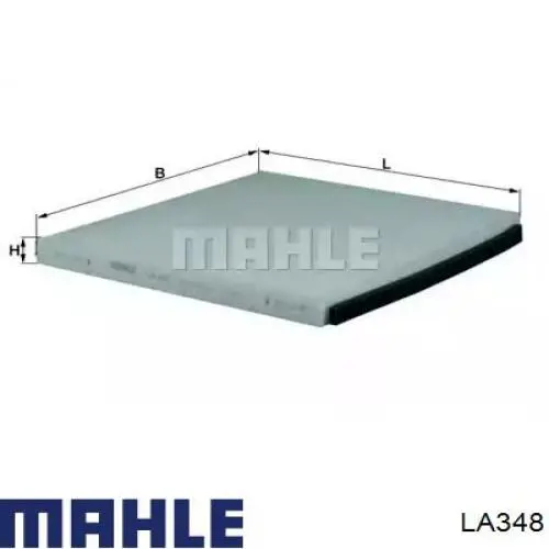 Фільтр повітряний обігрівача Mahle Original LA348 ціна, від 3.99 USD