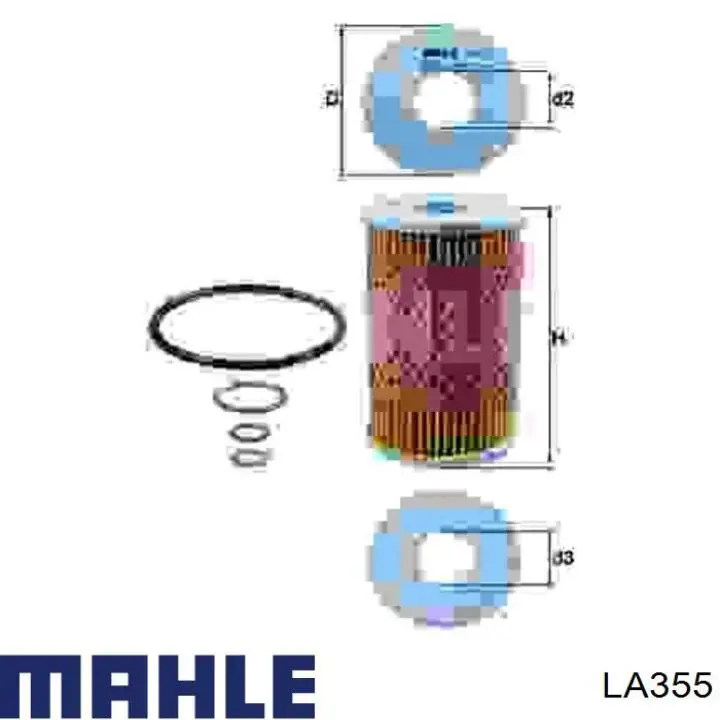 Фільтр повітряний обігрівача Mahle Original LA355 ціна, від 9.51 USD