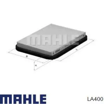 Фільтр повітряний обігрівача Mahle Original LA400 ціна, від 4.43 USD