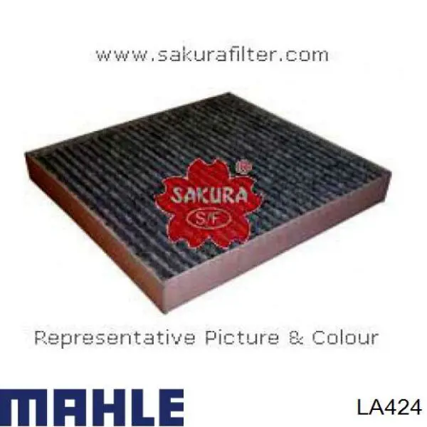 Купити LA424 Mahle Original Фільтр салону вугільний