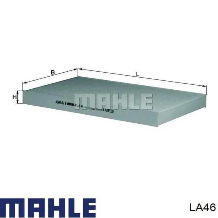 Купити LA46 Mahle Original Фільтр салону вугільний