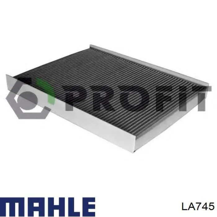 Фільтр повітряний обігрівача Mahle Original LA745 ціна, від 4.45 USD