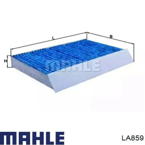 Фільтр повітряний обігрівача Mahle Original LA859 ціна, від 3.51 USD