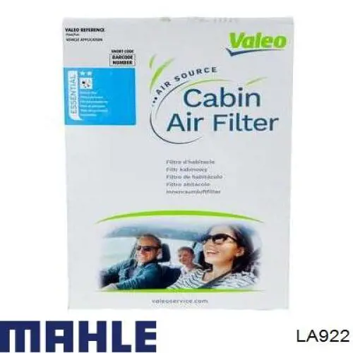 Фільтр салону LA922 Mahle Original