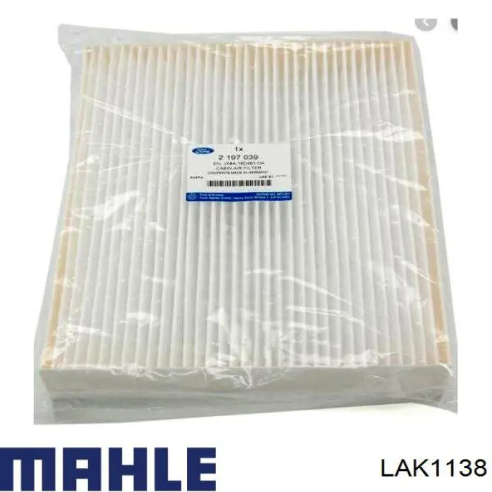 Купити LAK1138 Mahle Original Фільтр салону вугільний