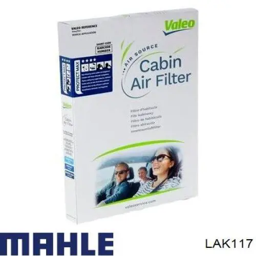 Купити LAK117 Mahle Original Фільтр салону вугільний