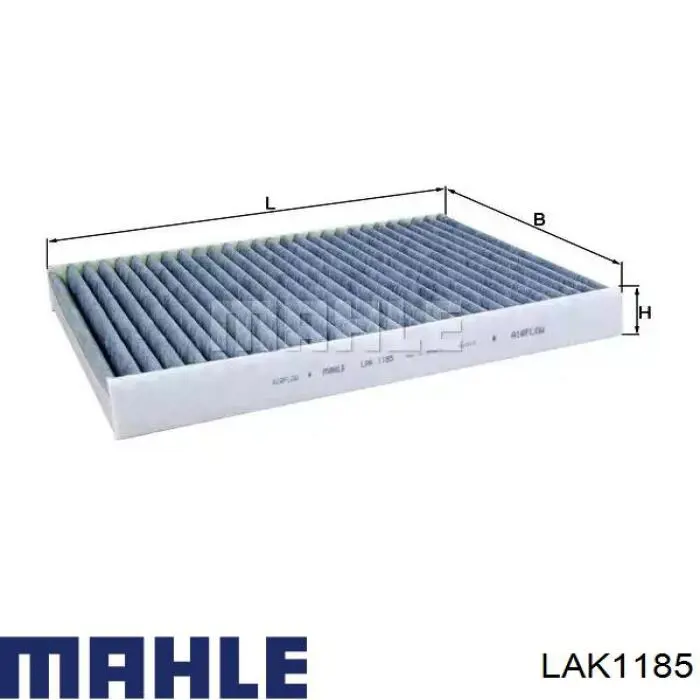 Фільтр салону LAK1185 Mahle Original