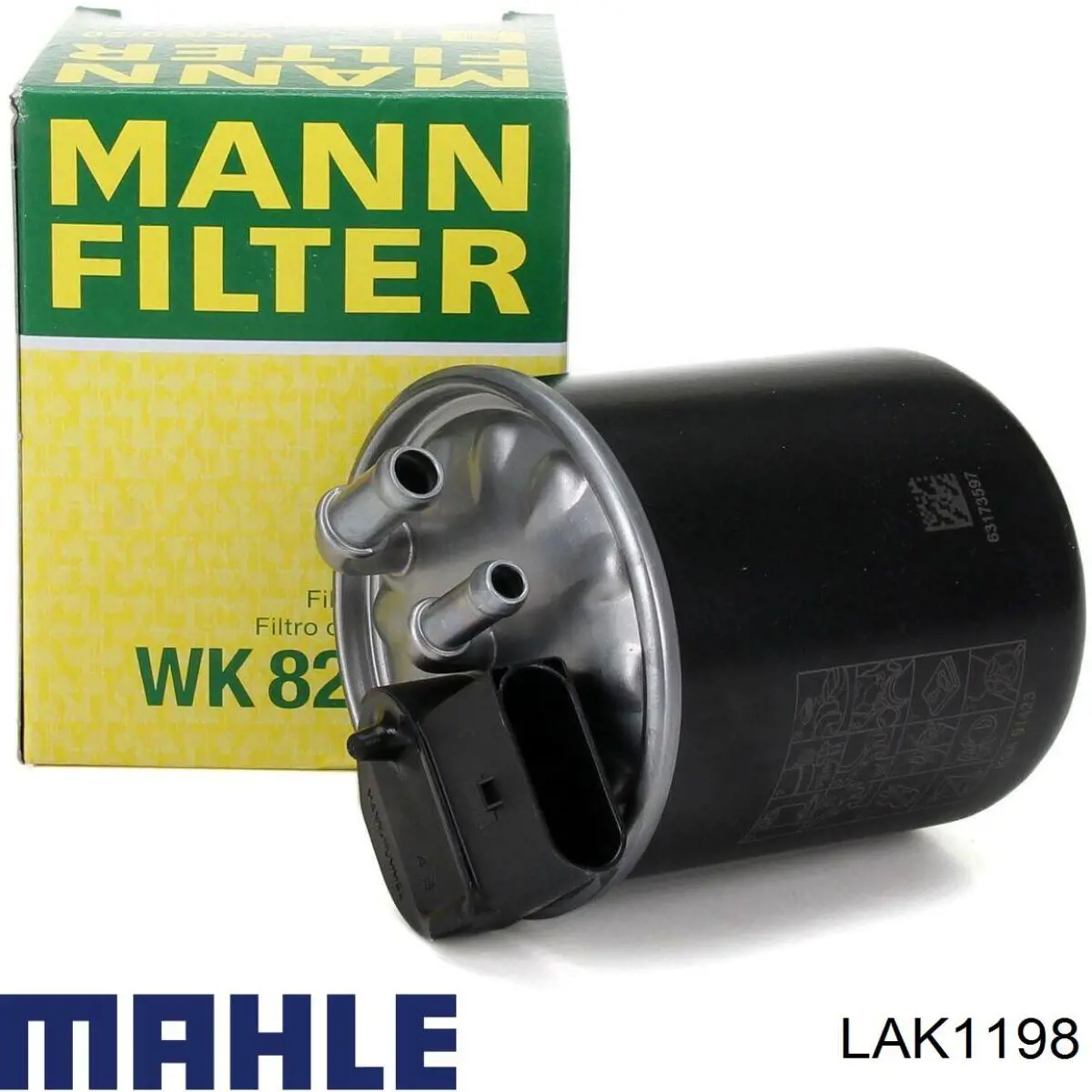 Повітряний фільтр салону Mahle Original LAK1198