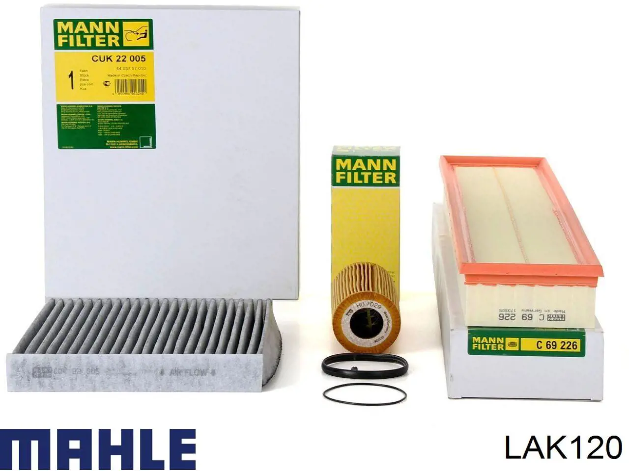 LAK120 Mahle Original Внутрішньосалонний фільтр