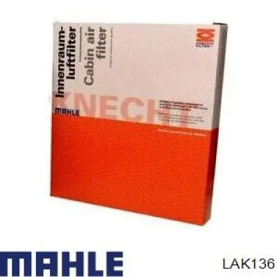 Повітряний фільтр салону Mahle Original LAK136