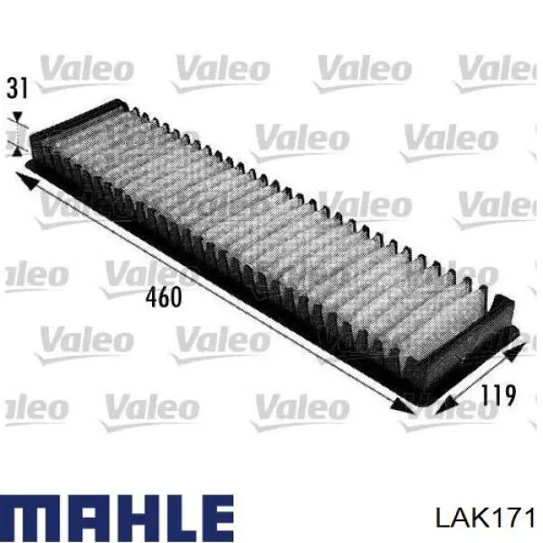 Фільтр повітряний обігрівача Mahle Original LAK171 ціна, від 17.17 USD