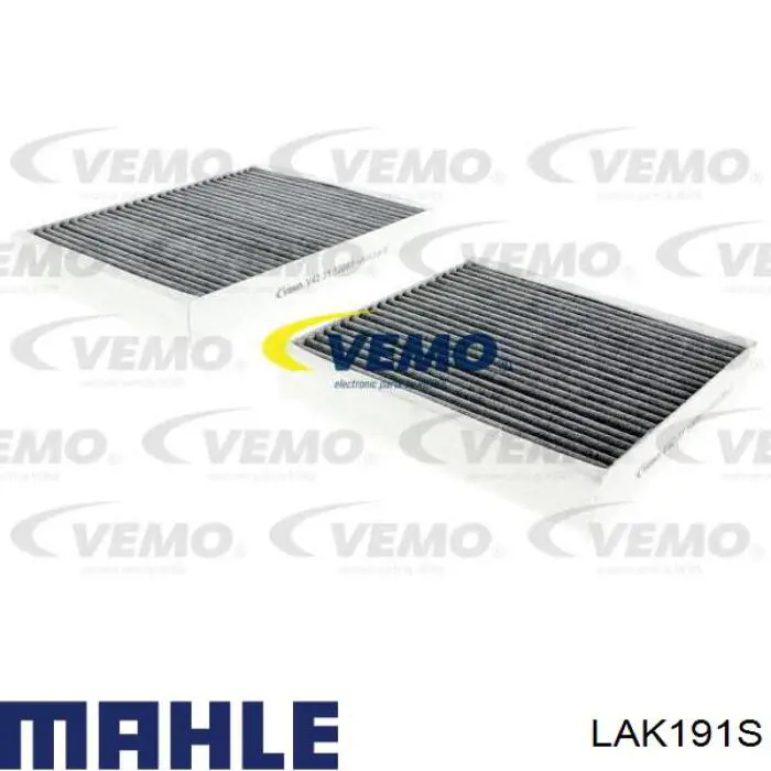 Фільтр повітряний обігрівача Mahle Original LAK191S ціна, від 11.25 USD