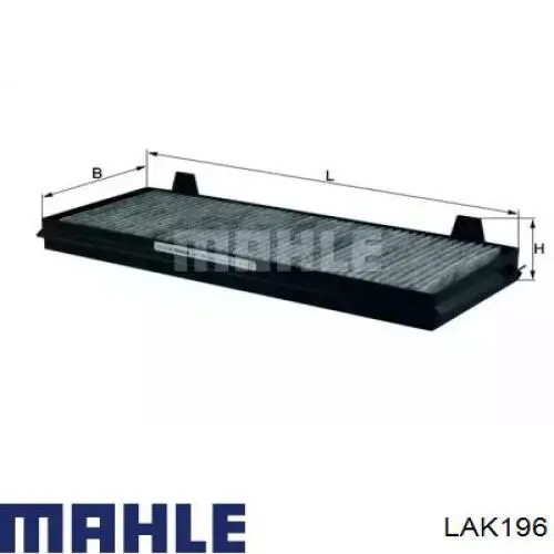 Фільтр повітряний обігрівача Mahle Original LAK196 ціна, від 15.06 USD