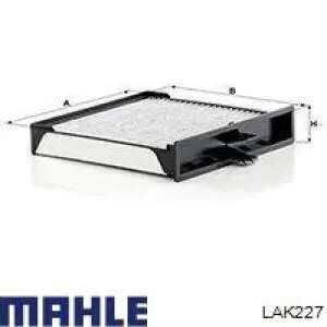 Фільтр салону LAK227 Mahle Original