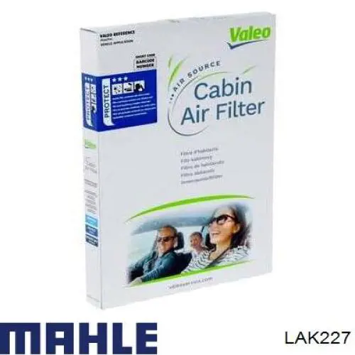 Купити LAK227 Mahle Original Фільтр салону вугільний