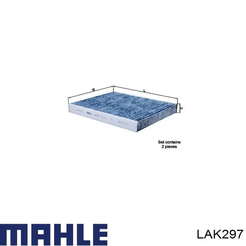 LAK297 Mahle Original Внутрішньосалонний фільтр