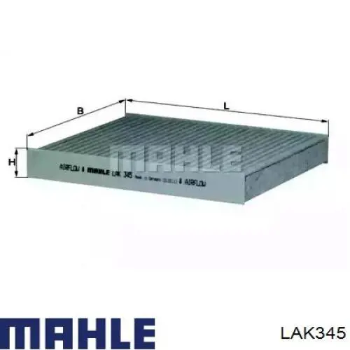 Фільтр салону LAK345 Mahle Original