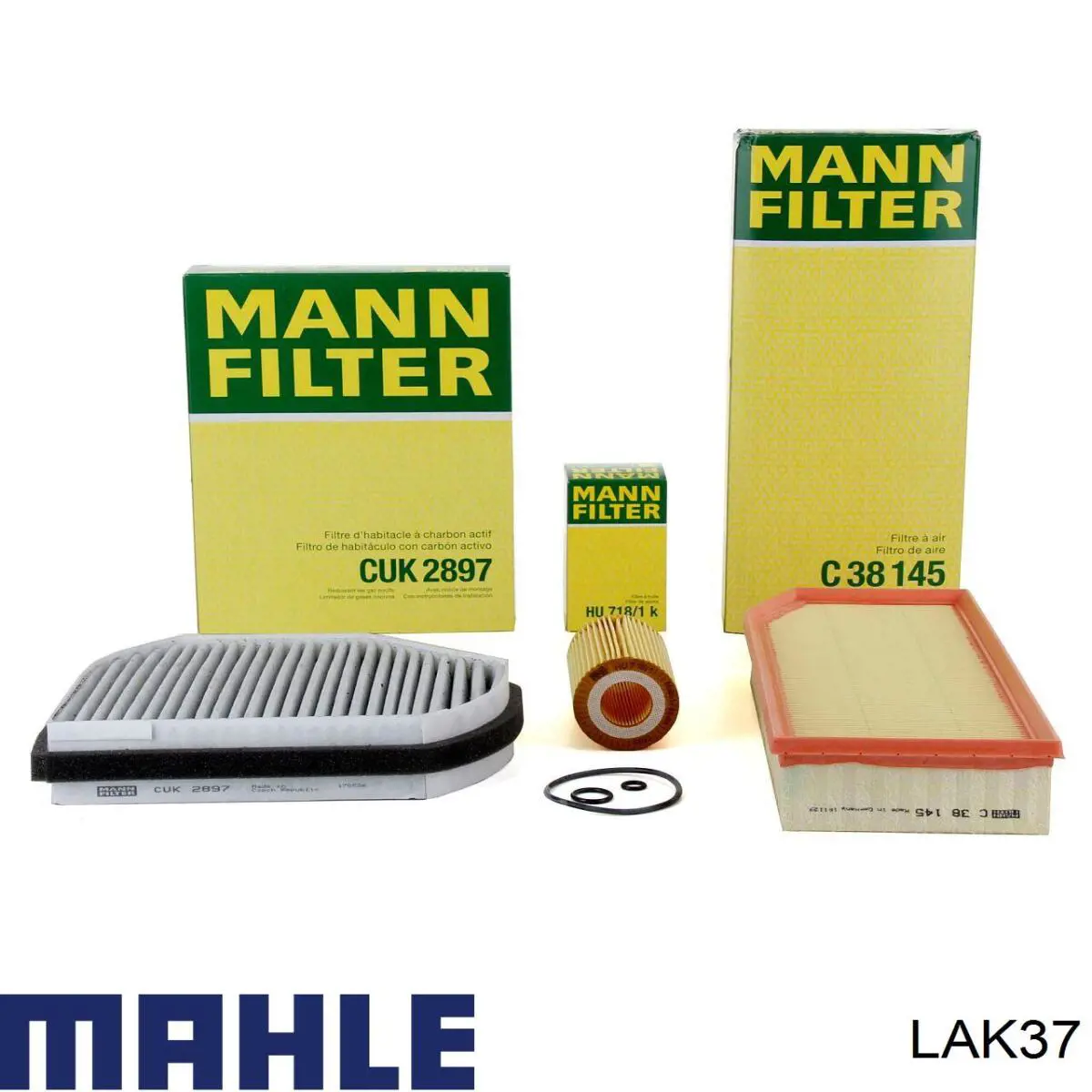 Купити LAK37 Mahle Original Фільтр салону вугільний