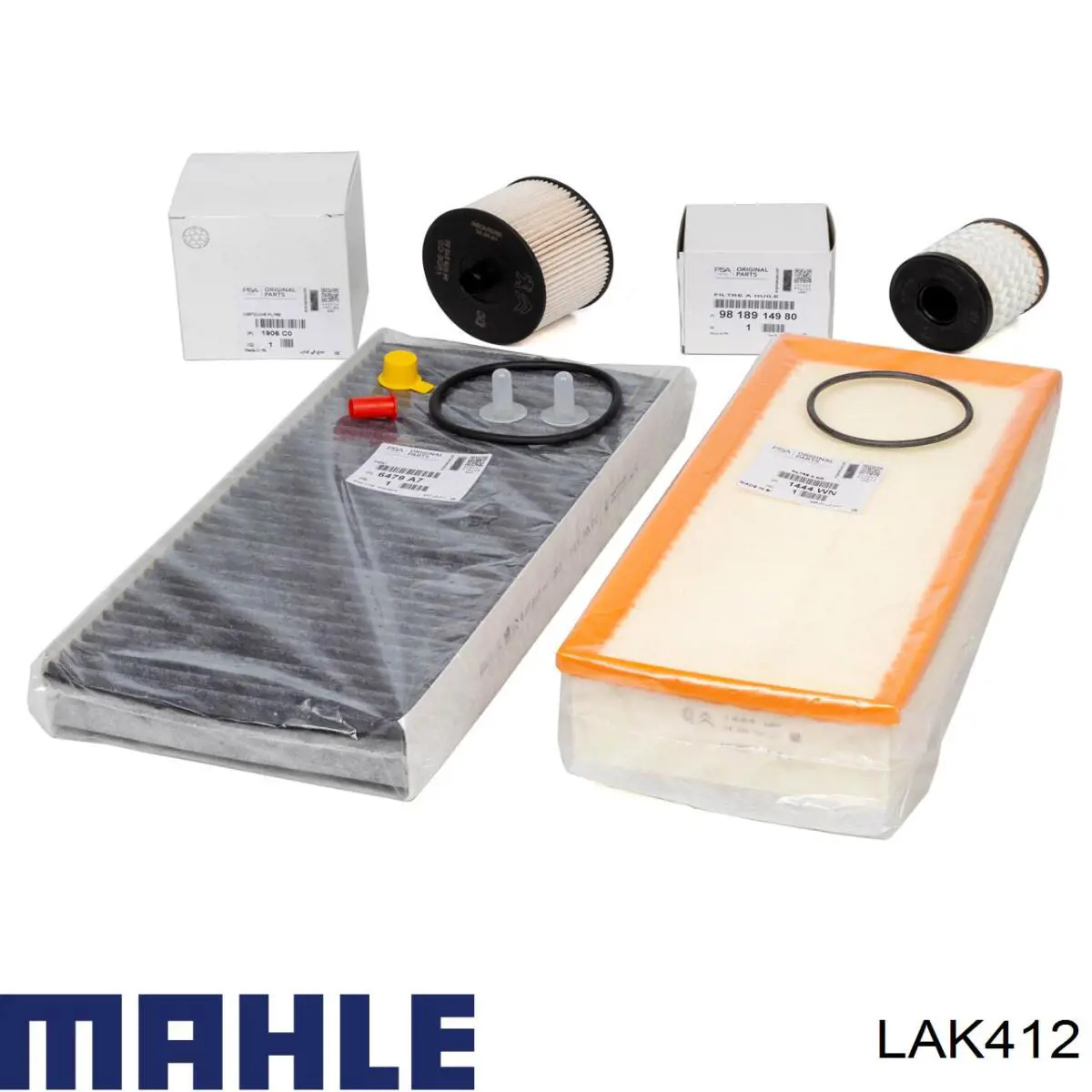 Повітряний фільтр салону Mahle Original LAK412