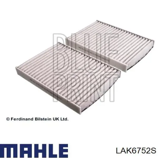 Фільтр повітряний обігрівача Mahle Original LAK6752S ціна, від 77.79 USD