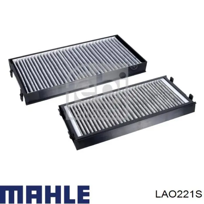 Фільтр повітряний обігрівача Mahle Original LAO221S ціна, від 37.99 USD