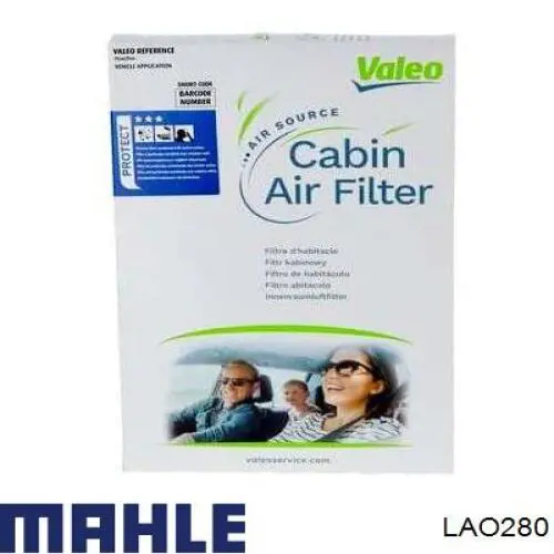 Фільтр салону LAO280 Mahle Original