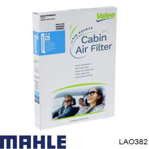 Фільтр повітряний обігрівача Mahle Original LAO382 ціна, від 19.47 USD
