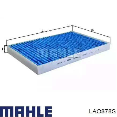 Фільтр салону LAO878S Mahle Original