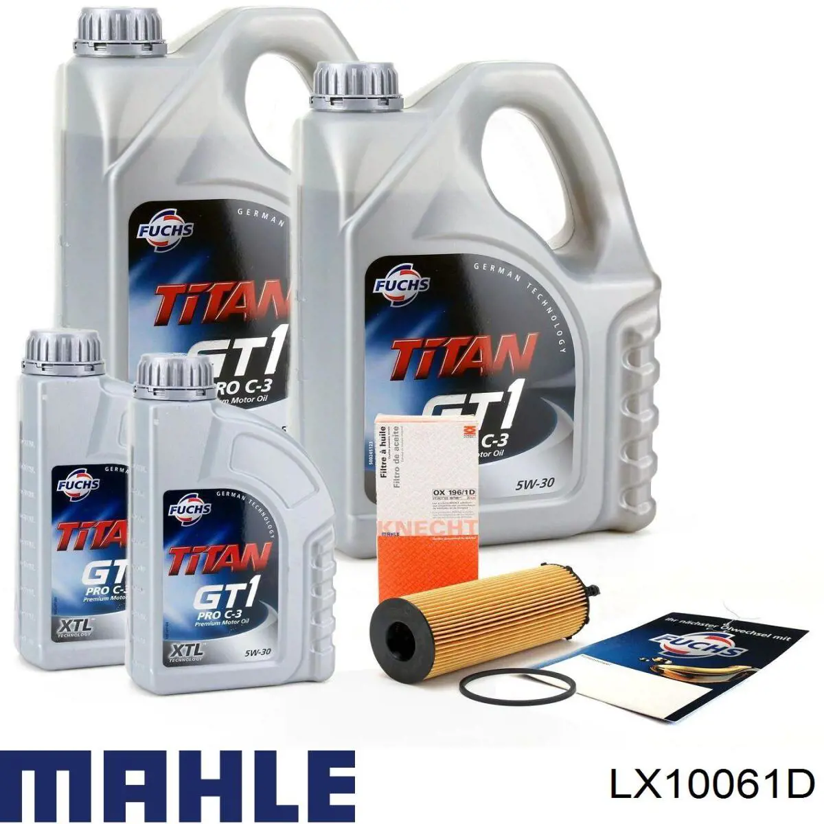 Фільтр повітряний Mahle Original LX10061D