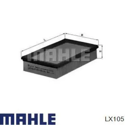 LX105 Mahle Original фільтр повітряний