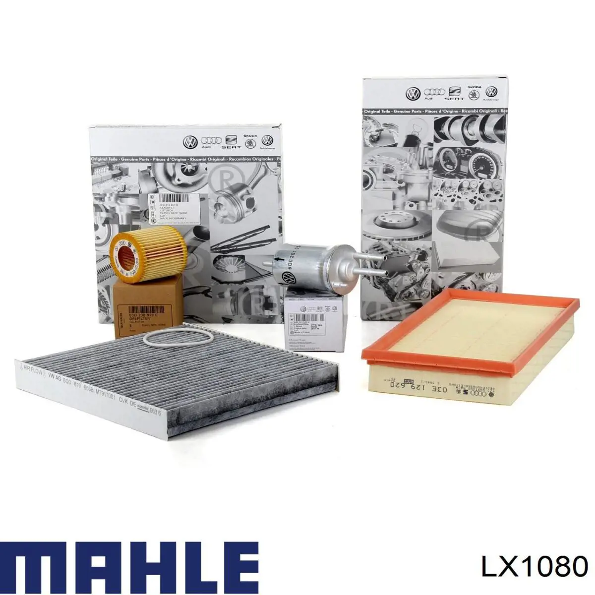 Повітряний фільтр LX1080 Mahle Original