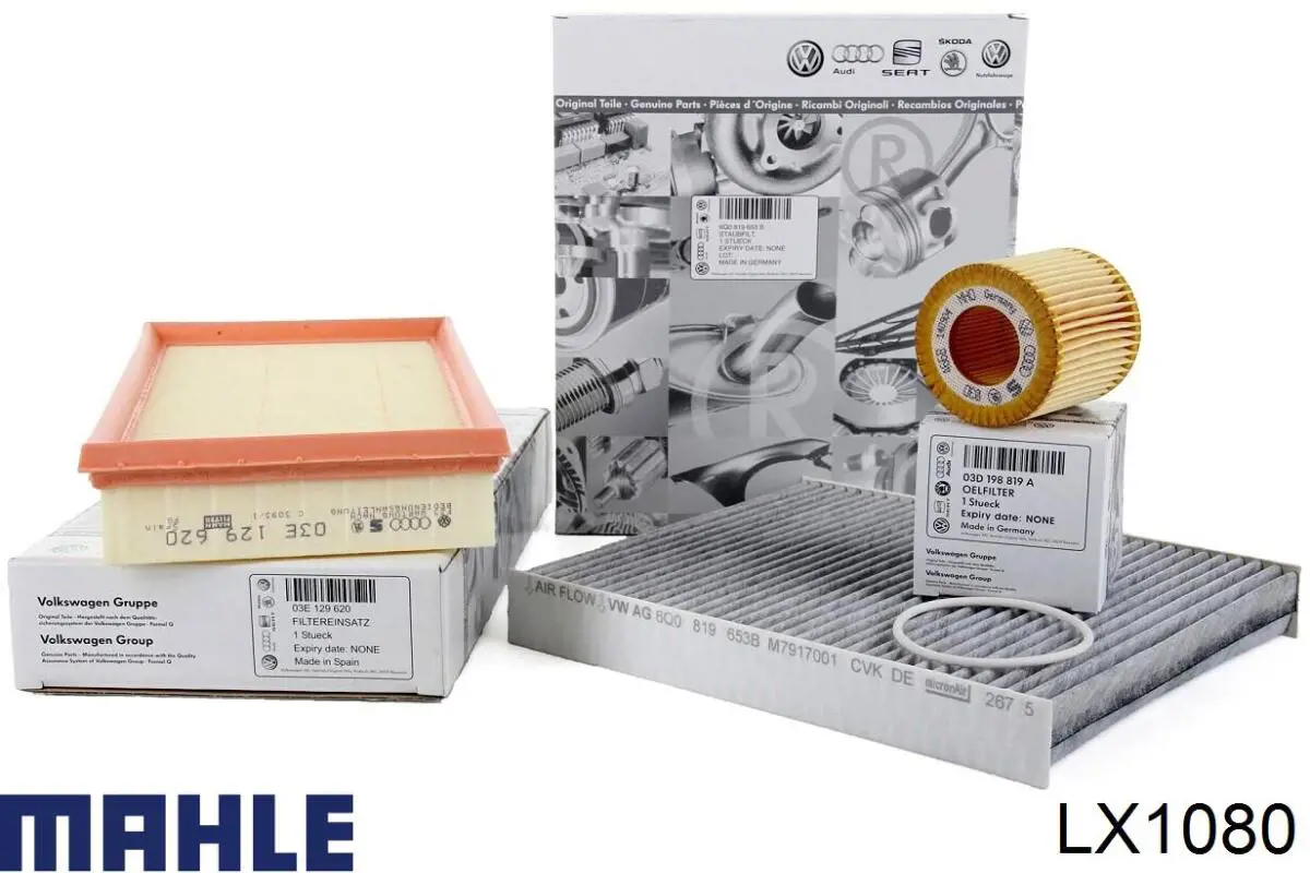 Фільтр повітряний Mahle Original LX1080