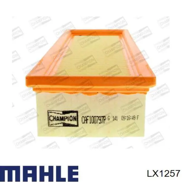 Елемент повітряного фільтра Mahle Original LX1257 ціна, від 4.22 USD