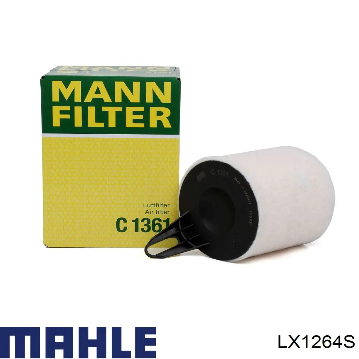 LX1264S Mahle Original фільтр повітряний