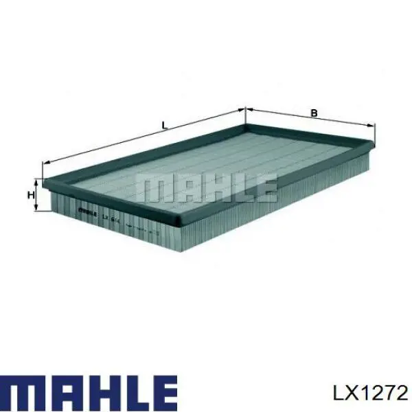 Елемент повітряного фільтра Mahle Original LX1272 ціна, від 11.82 USD
