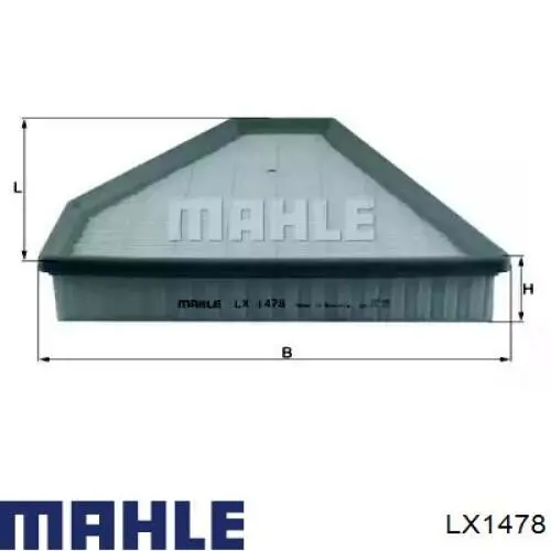 LX1478 Mahle Original фільтр паливний