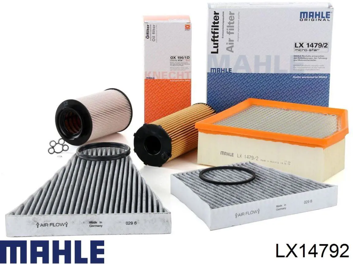 Повітряний фільтр LX14792 Mahle Original