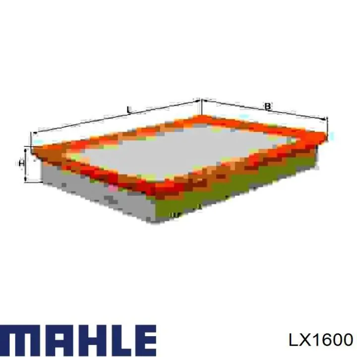 Фільтр повітряний Mahle Original LX1600