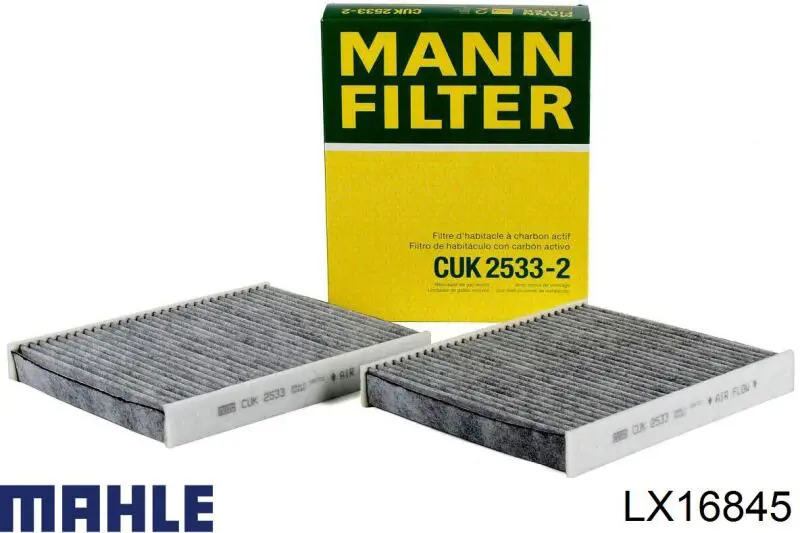 LX16845 Mahle Original Повітряний фільтр двигуна