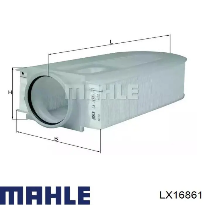 Елемент повітряного фільтра Mahle Original LX16861 ціна, від 25.48 USD